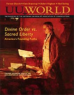 'UU World' cover, Winter 2007